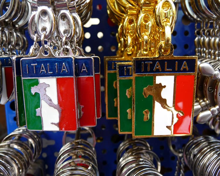 Sleutelhanger italie